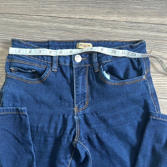 Indigo Blue Skinny Jeans with Sleek Fit - Picture 6 of 8